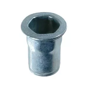 Au-ve-co 21215 Specialty Insert With Sealer, 13 mm Dia Head, Steel