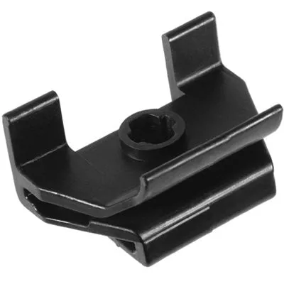 Au-ve-co 21358 Bumper Cover Clip, 25 mm L, Nylon, Black