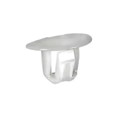 Au-ve-co 22038 Molding Clip, Nylon, White