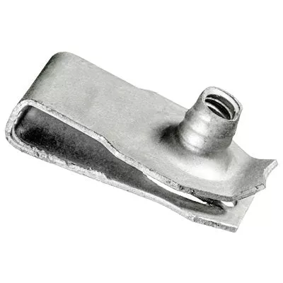 Au-ve-co 22583 Extruded Nut, System of Measurement: Metric, M4.2x1.41 Thread, Zinc-Plated