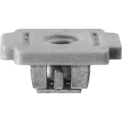 Au-ve-co 22844 Trim Panel Nut With Silicon Rubber Sealer, System of Measurement: Metric, M4.2x1.41 Thread, Zinc-Plated