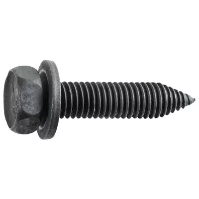 Au-ve-co 24483 Body Bolt, System of Measurement: Metric, M8 Thread, 35 mm L, Hex Head, 13 mm Head, Steel
