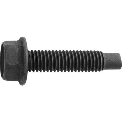 Au-ve-co 24502 Flange Bolt, M8 Thread, 35 mm OAL, Hex Head, Steel