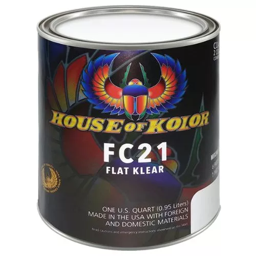 House of Kolor FC21 Flat Clear Quart