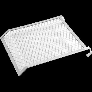 Hz000250 5 Gallon 4-sided Bucket Grid For Paint, 9-inch Plated Metal