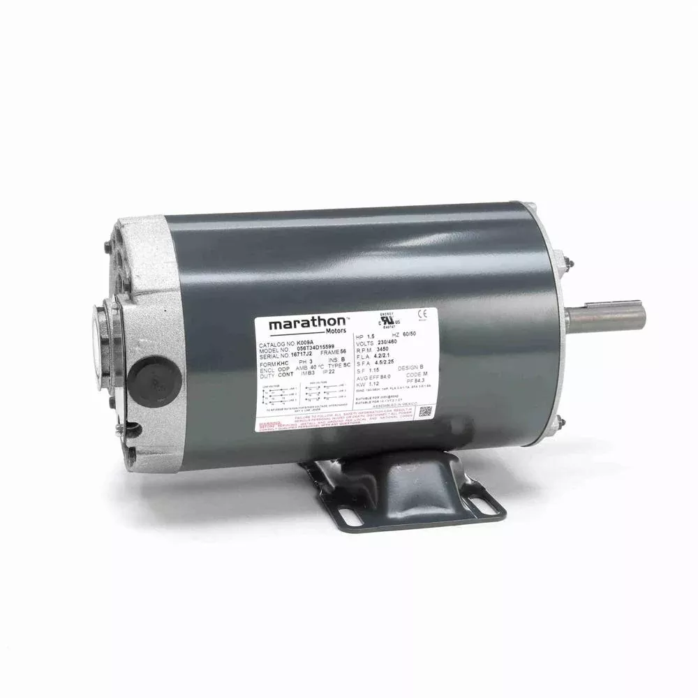Marathon K009A6-1/2" Diameter General Purpose Motor - K009A