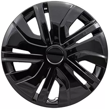 Nissan Versa Style 14" Gloss Black Replacement Hubcaps 495-14BLK