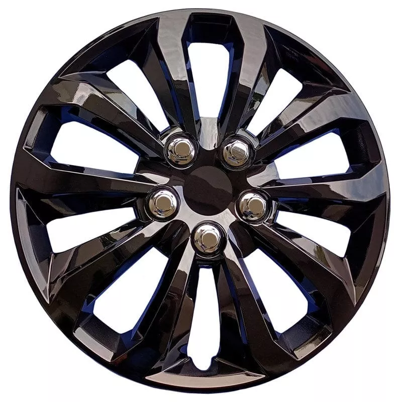 Nissan Versa Style 14" Gloss Black Replacement Hubcaps PRT-1061-14GB