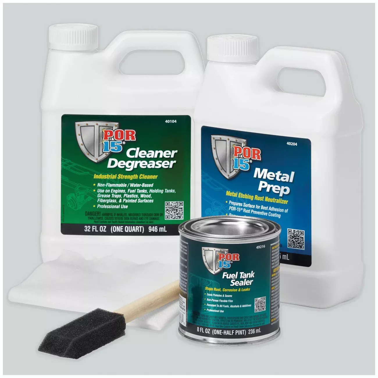 POR 15Â 49229 Motorcycle Fuel Tank Repair Kit