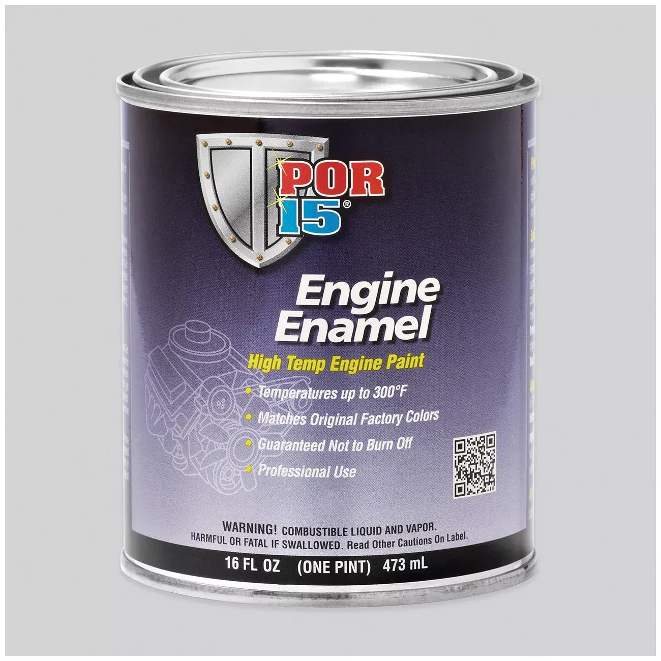 POR 15ÂHigh Temperature Engine Enamel (Select Color and Size)
