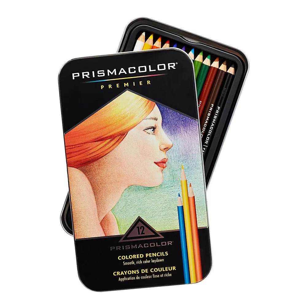 "Prismacolor Premier Colored Pencils, 12 Color Set"