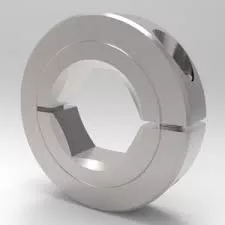 Stafford Hex Shaft Collar, 7/16 Hex, 1.25 Od, 3/8 Width, 303 Ss (12S007)