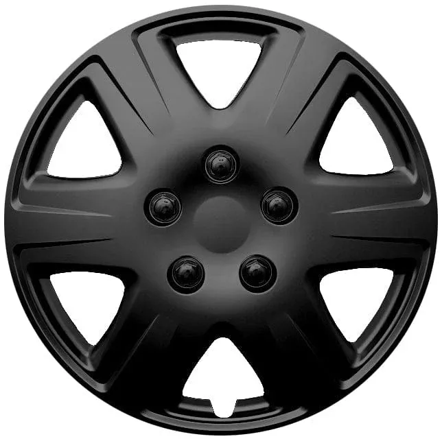 Toyota Corolla Style 15" Gloss Black Replacement Hubcaps PRT-993-15GB