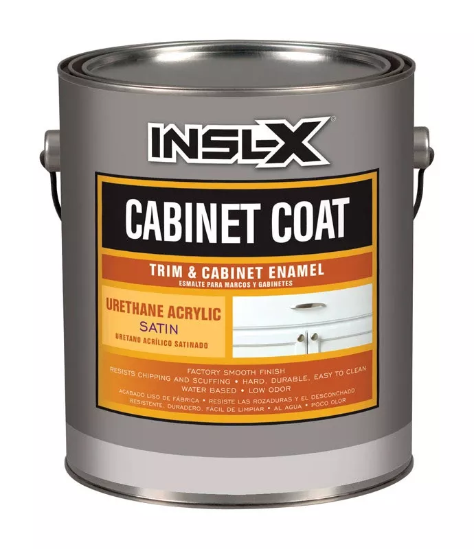 Trim And Cabinet Enamel, Satin White, Gallon, Must Purchase in Quantities of 2