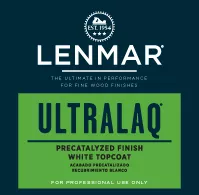 Ultralaq Pre‑Catalyzed Gloss White Paint – 1 Gal Interior Finish