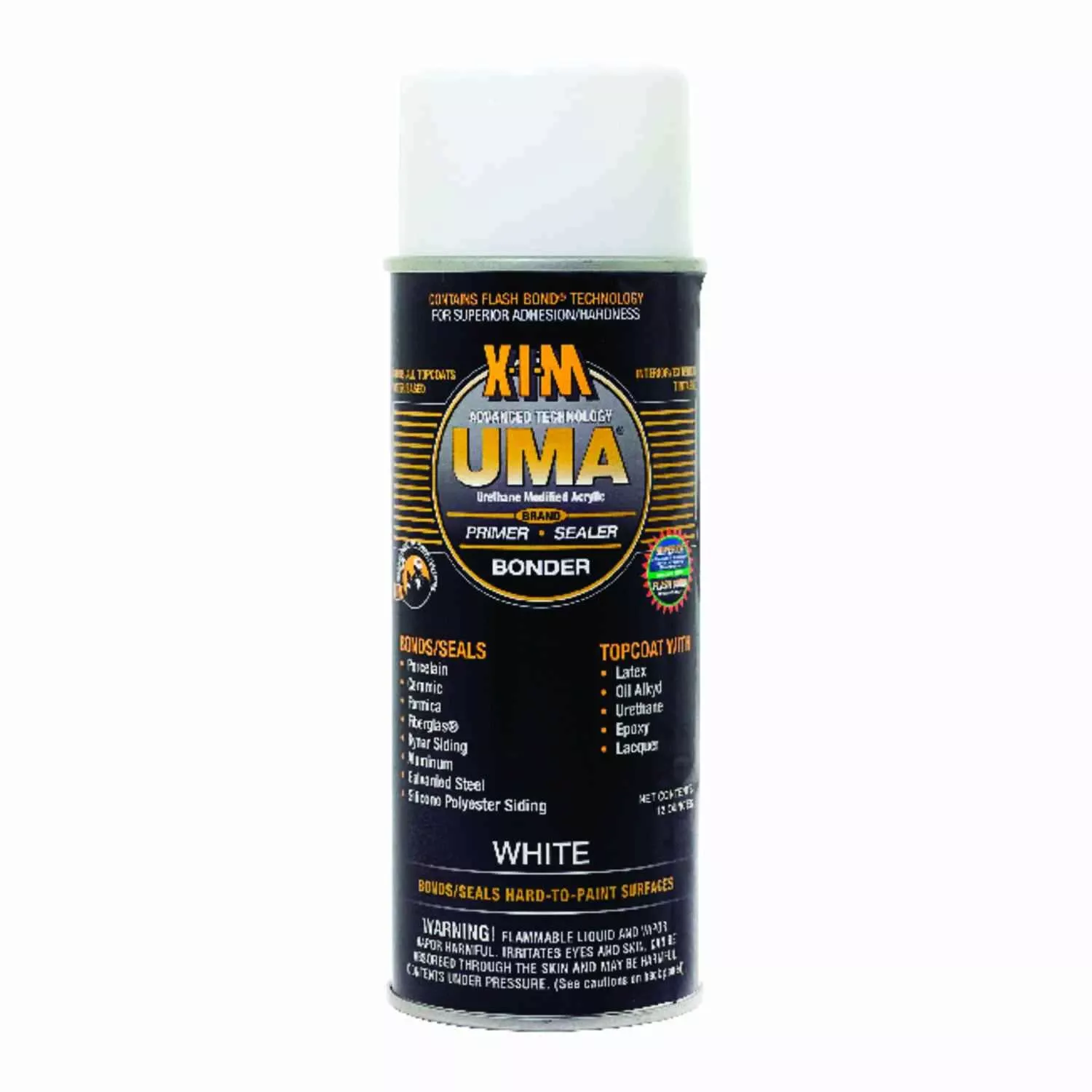 Uma White Water-based Alkyd Primer Sealer Bonder 12 Oz For All Surfaces