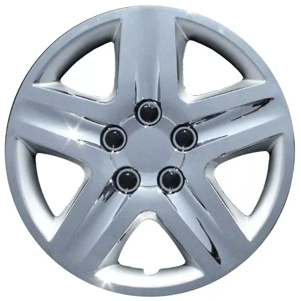 Universal 16" Chrome Replacement Hubcaps / Wheel Covers 431-16C