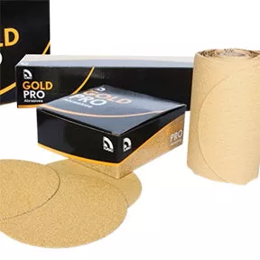 USC Gold Pro 8" PSA Abrasive Sandpaper Disc - Box of 25