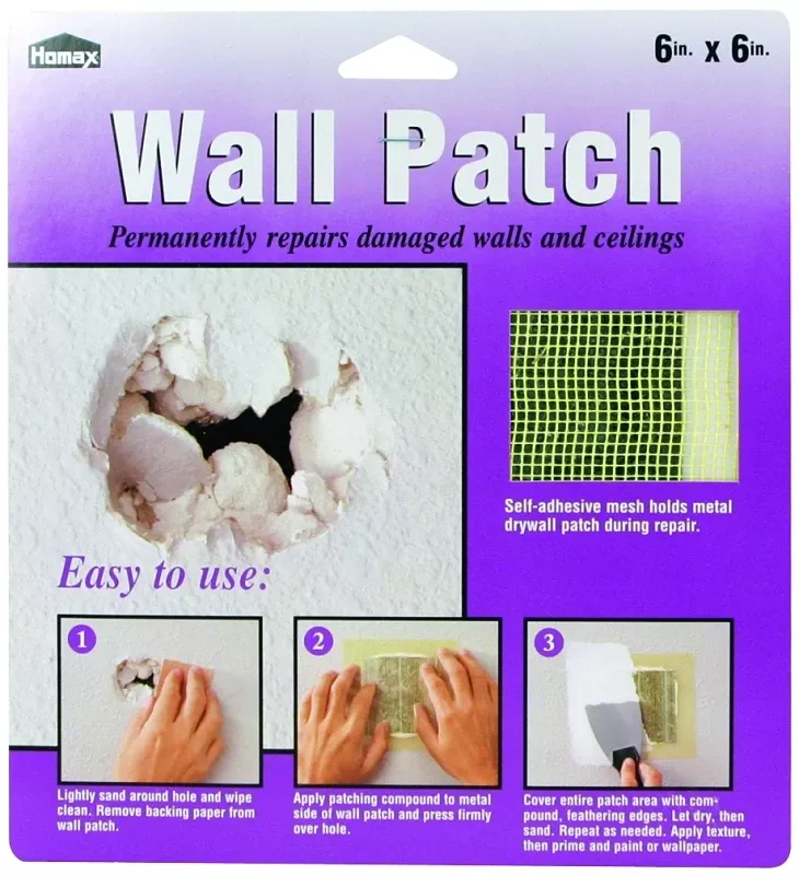 Wall Patch, 6 X 6-In.