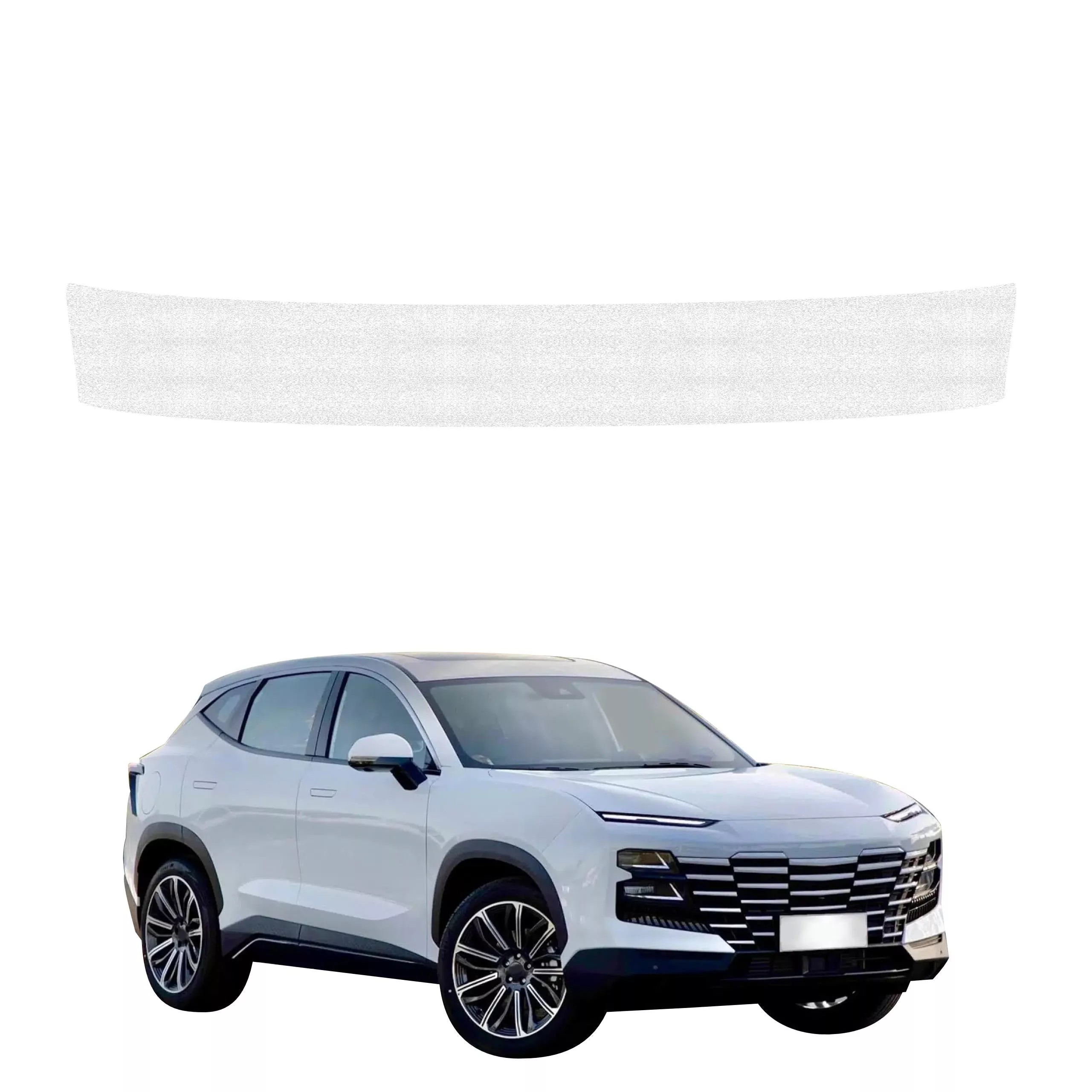 Weie technische Beschichtung fr Ladekante - Jetour Dashing (2025-2026)