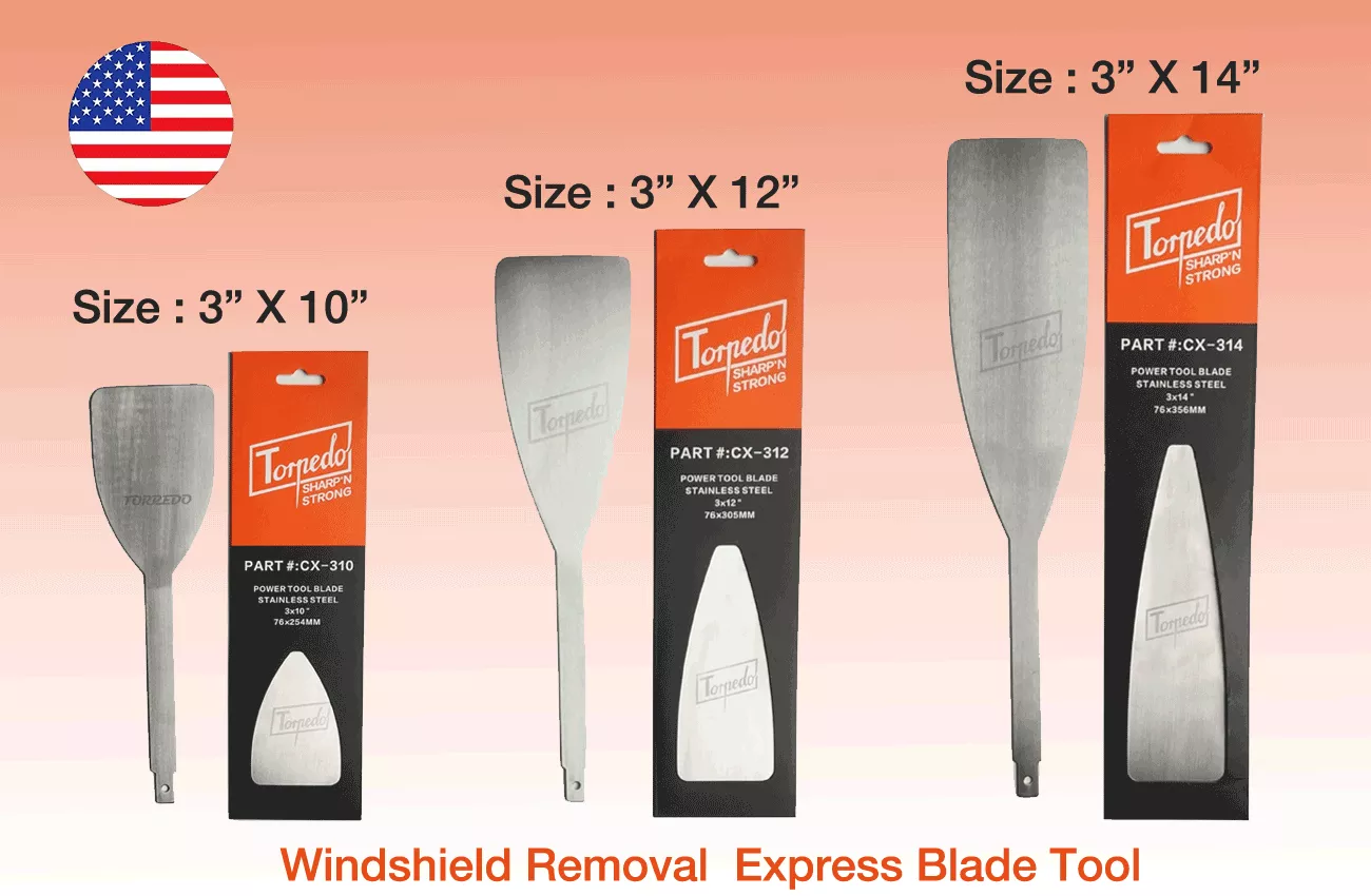 Windshield Removal TORPEDO Blade Tool Express Auto Glass blade