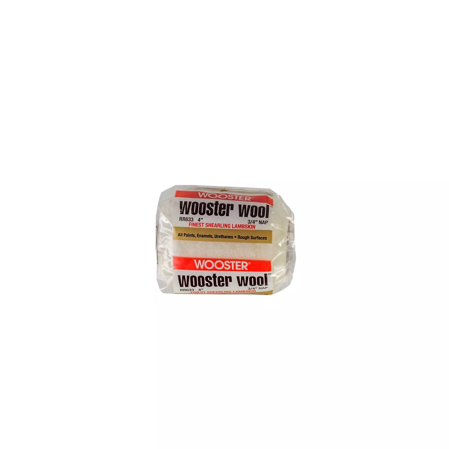 Wool Lambskin 3/4 In. X 4 In. W Regular Paint Roller Cover 1 Pk