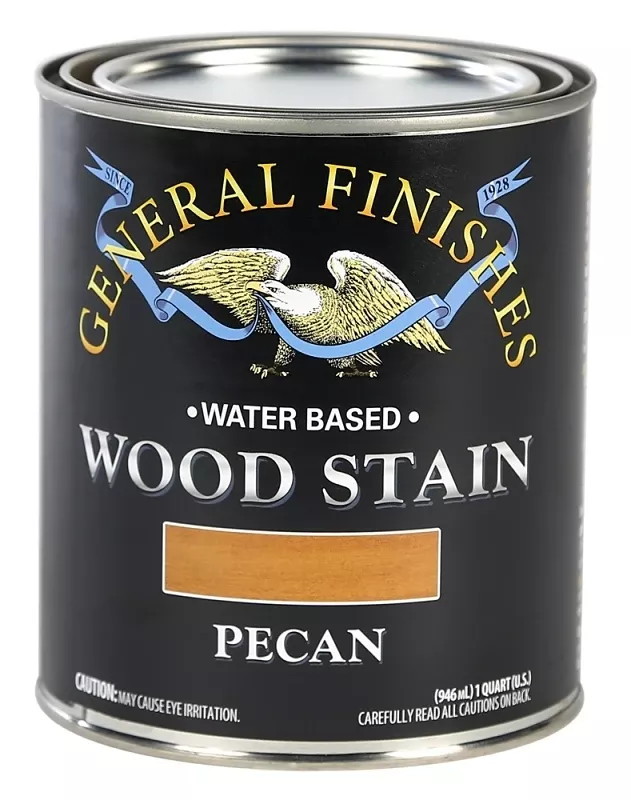Wpqt 1 Quart Water Based Pecan Wood Stain For Interior Use