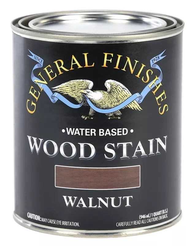 Wwqt 1 Quart Water Based Walnut Wood Stain For Interior Use