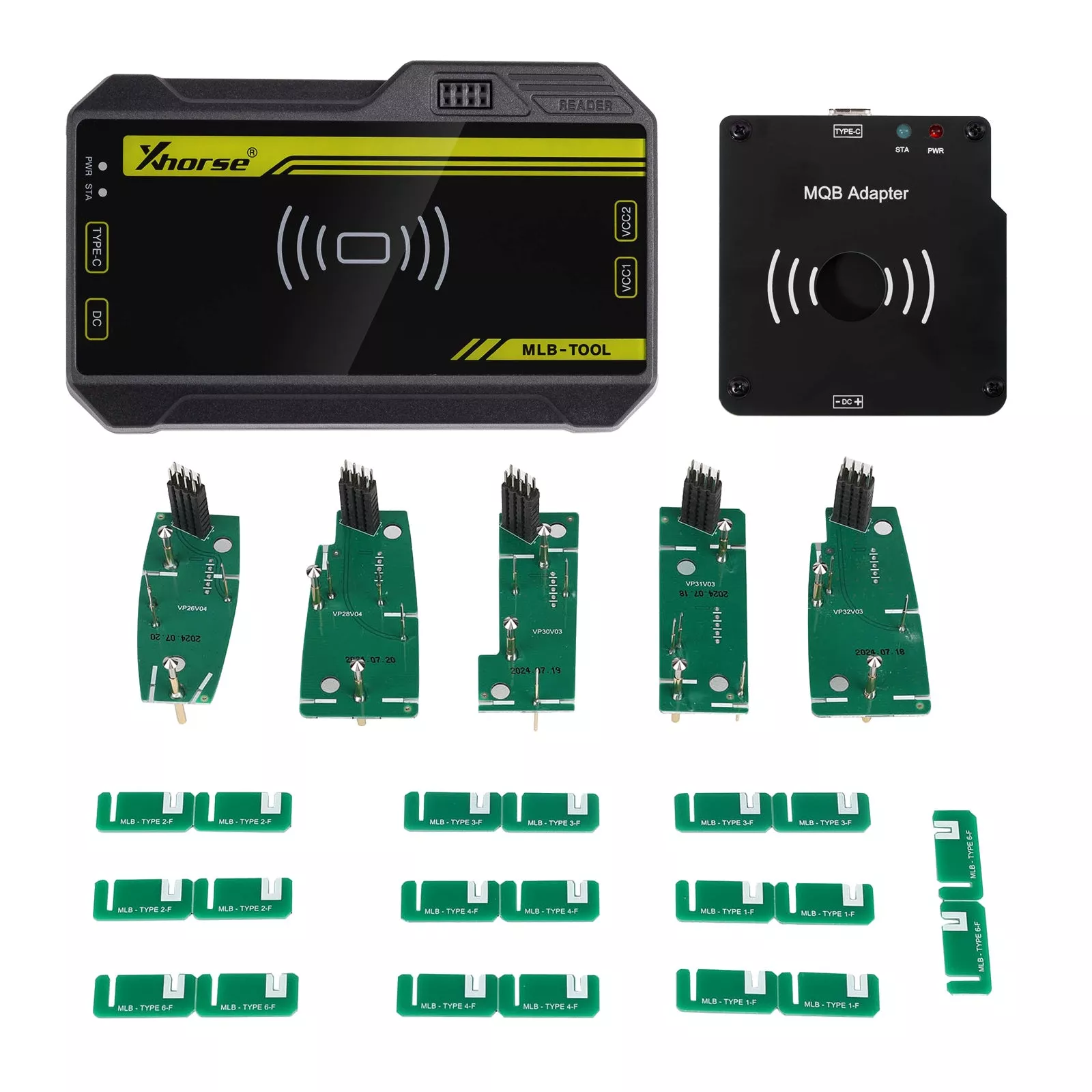 Xhorse VVDI MLB Tool + XDMLBPGL Solder-free Adapter + XDMQBAGL MLB MQB48 Adapter