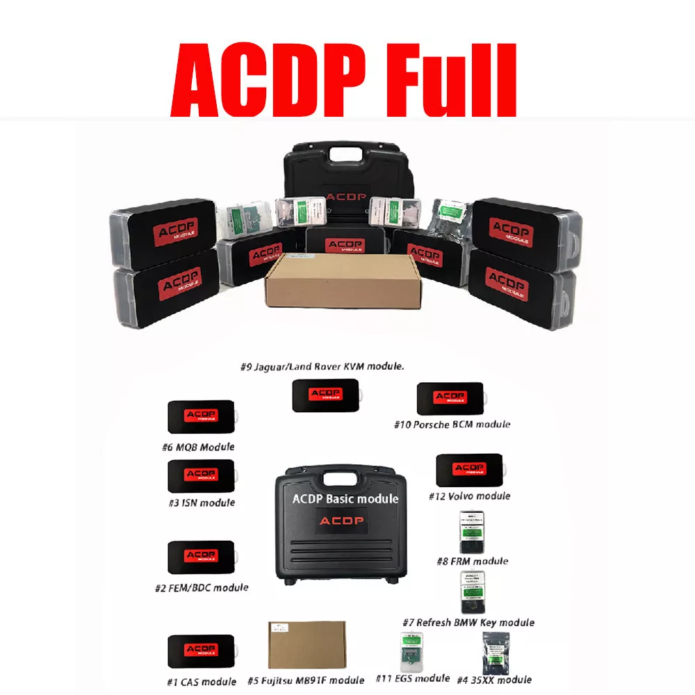 Yanhua Mini ACDP Programming Master Full Configuration with 12 Authorizations